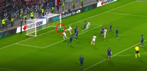 ტიაგო ალმადას გოლი მანჩესტერ იუნაიტედის კარში