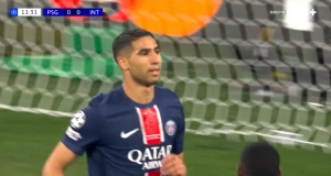 აჩრაფ ჰაკიმის გოლი ინტერის კარში