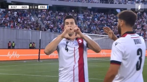 ლუკა ლოჩოშვილის გოლი ფარერების ნაკრებთან