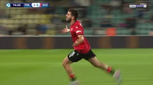 გიორგი აბუაშვილმა საფრანგეთის ნაკრებთან წონასწორობა აღადგინა