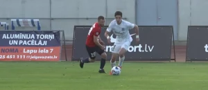 ლაშა ოდიშარიას ბრწყინვალე საგოლე გადაცემა ლატვიის ჩემპიონატში | VIDEO