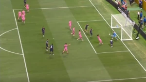 ჟოაუ ნევეშის გოლი ინტერ მაიამის კარში