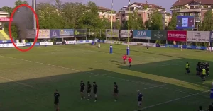 საქართველოსა და ზელანდიის 20-წლამდელთა მატჩი ხანძრის გამო შეწყდა