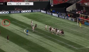 საბა ლობჟანიძის ბრწყინვალე გოლი ატლასის წინააღმდეგ