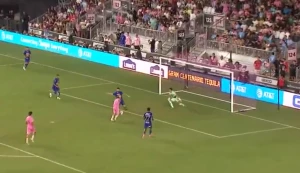 დე პაულის სადებიუტო გოლი ინტერ მაიამის შემადგენლობაში