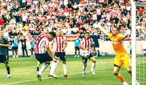 ოთარ კაკაბაძის გოლი იაგელონიასთან