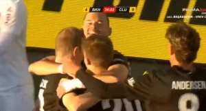 ამორ ლაიუნის 5 საგოლე პასი კლუჟთან მატჩში