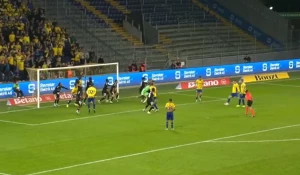 ბრონდბიუმ სტრასბურს თავისუფალი დარტყმით გაუტანა