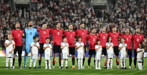 საქართველოს ეროვნული ნაკრების ძირითადი შემადგენლობა თურქეთის წინააღმდეგ