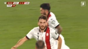 ხვიჩა კვარაცხელიას გოლი თურქეთის ნაკრებთან