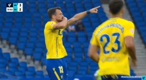 იური ტაბატაძის დუბლი სოსიედადი ბ-ს წინააღმდეგ