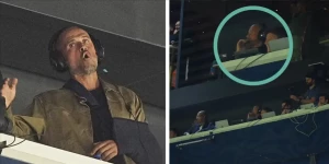 ლუის ენრიკე პარი სენ-ჟერმენის მატჩს ტრიბუნიდან მართავს