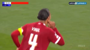 ვირჯილ ვან დაიკის გამარჯვების გოლი ატლეტიკოსთან