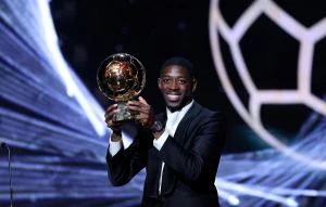 ოქროს ბურთი უსმან დემბელეს გადაეცა