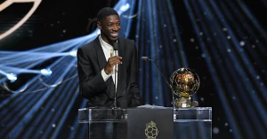 დემბელე: 'ბურგერებისა და პიცის ჭამას არასდროს შევწყვეტ'