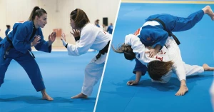 მსოფლიო ჩემპიონების ჯახი | ეთერ ლიპარტელიანმა და უტა აბემ ისპარინგეს