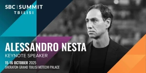 მსოფლიო ჩემპიონი ალესანდრო ნესტა SBC Summit Tbilisi 2025-ს დაესწრება