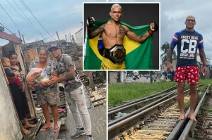 გამროტთან მოგების შემდეგ, ოლივეირამ მშობლიურ უბანში წვეულება გამართა