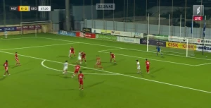 U21 | გიორგი ტაბატაძის ბრწყინვალე გოლი მალტის ნაკრების კარში