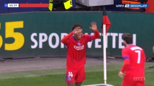 ხვიჩა კვარაცხელიას საგოლე პასი და დეზირე დუეს გოლი ლევერკუზენთან