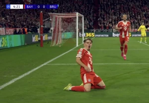 ბაიერნის 17 წლის ფეხბურთელის ბრწყინვალე გოლი ჩემპიონთა ლიგაზე