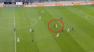 ანზორ მექვაბიშვილის საგოლე პასი ნოას წინააღმდეგ