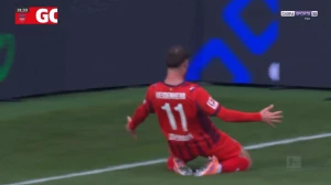 ბუდუ ზივზივაძის გოლი აინტრახტის წინააღმდეგ