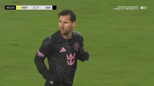 ლიონელ მესის შესანიშნავი გასროლა ნეშვილთან