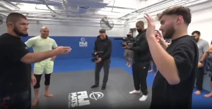 ხაბიბმა ადინ როსი კინაღამ ვარჯიშიდან გააგდო