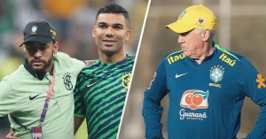 კაზემირო: "ანჩელოტის ყოველ დღე ვთხოვ, რომ მსოფლიო ჩემპიონატზე ნეიმარი ჩვენთან ერთად იყოს"