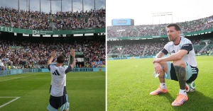 ელჩეში მესის ვარჯიშს 20 000 მაყურებელი დაესწრო