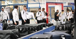 საქართველოს ეროვნული ნაკრები სოფიაში ჩავიდა, სადაც ბულგარეთს შეხვდება