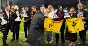 კაირათის 10-მა გულშემატკივარმა კოპენჰაგენისგან საჩუქრები მიიღო