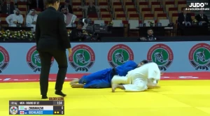 დიმიტრი გოჩილაიძე აბუ დაბის გრანდ სლემის 1/8 ფინალშია