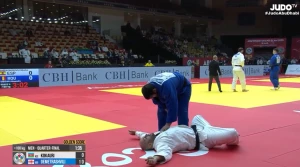 ირაკლი დემეტრაშვილი აბუ დაბის გრანდ სლემის 1/2 ფინალშია