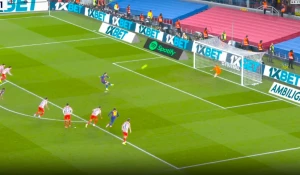 ატლეტიკოსთან მატჩში ლევანდოვსკიმ პენალტი საშინლად შეასრულა