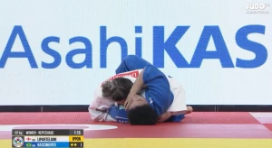 ეთერ ლიპარტელიანი ტოკიოს გრანდ სლემზე ბრინჯაოსთვის იჭიდავებს