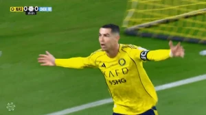 კრიშტიანუ რონალდუს გოლი ალ ოხდოდის კარში