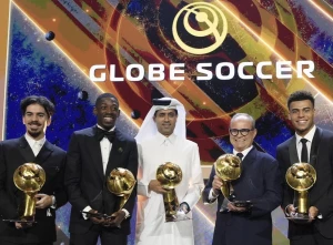 GLOBE SOCCER AWARDS | უსმან დემბელე წლის საუკეთესო ფეხბურთელი გახდა