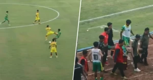 ინდონეზიელი ფეხბურთელი სამუდამო დისკვალიფიკაციით დაისაჯა | VIDEO