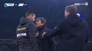 ანტონიო კონტეს გაძევება ინტერთან მატჩში