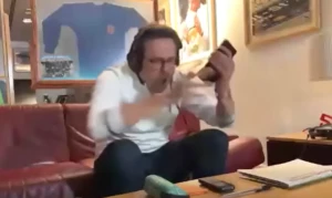 ტომას რონკეროს რეაქცია ალბასეტეს მე-3 გოლზე, რომლითაც რეალი თასიდან გავარდა