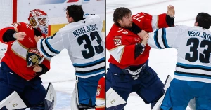 ჩხუბი მეკარეებს შორის | NHL-ში ასეთი რამ 6 წელია არ მომხდარა
