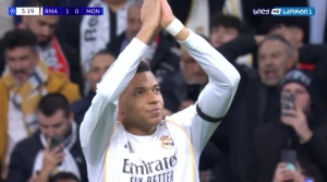 კილიან მბაპეს გოლი მონაკოს კარში