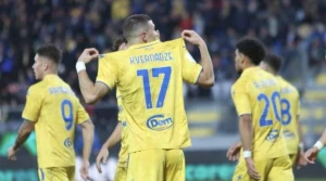 მატჩის გმირი კვერნაძე - ფროზინონემ ქართველის გოლით მოიგო!