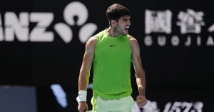 კვლავ სეტის წაუგებლად - ალკარასმა პოლი 3 სეტში დაამარცხა