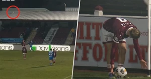 ძლიერი ქარის გამო, შოტლანდიის ჩემპიონატში ბურთს ვერ აჩერებდნენ | VIDEO