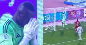 ალ შამალის მეკარის ავტოგოლი შეხვედრის ბოლო წუთზე