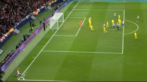 ხულიან ალვარესმა პირდაპირ კუთხურიდან გაიტანა, თუმცა მსაჯმა გოლი არ ჩათვალა