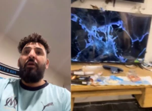 ტრუბინის გოლმა მარსელის გულშემატკივარის ტელევიზორი შეიწირა